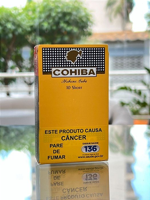 Charuto Cohiba Shorts - Petaca com 10