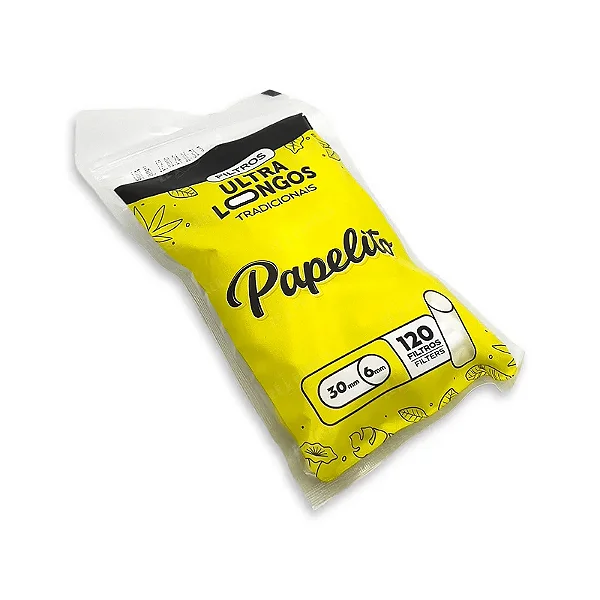 Filtro Tradicional Ultra Longo 30x6mm 120un Papelito