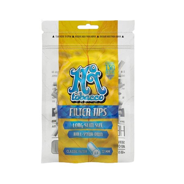 Filtro Clássico Long Slim Size 22x6mm 130un Hi Tobacco