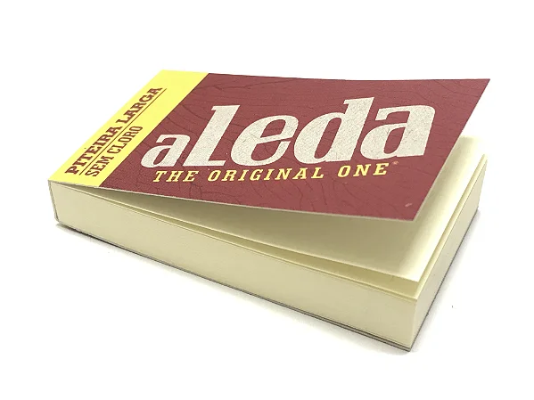 Piteira De Papel Larga Sem Cloro 50 Tips Aleda