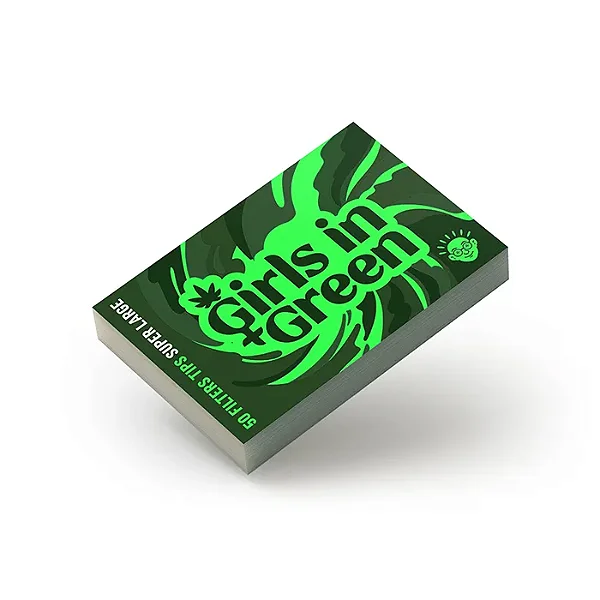 Piteira Girls In Green Verde Super Large Reciclado 50 Tips Bem Bolado