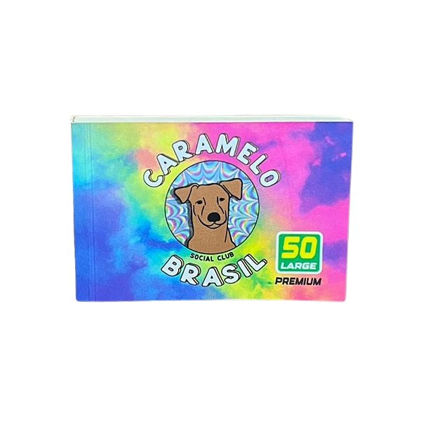 Piteira De Papel Large Premium 50 Tips Caramelo Brasil