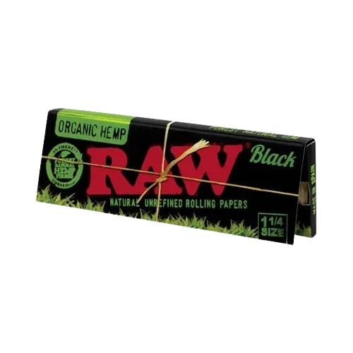 Seda Black Organic Hemp Papers 1.1/4 50un RAW