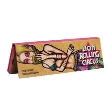 Seda Unbleached Paper Regular 1.1/4 50un Lion Rolling Circus