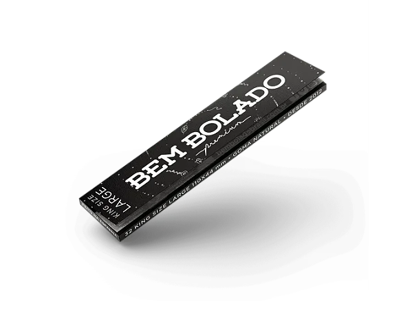 Seda De Papel Premium King Size Large 32un Bem Bolado