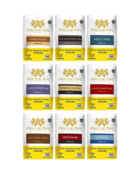 Fumo Para Cachimbo Bag 50g Doctor Pipe