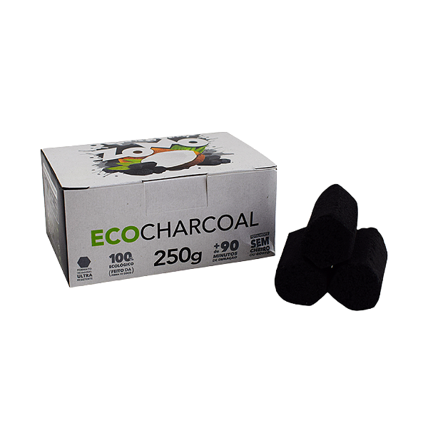 Carvão Vegetal 250g Zomo