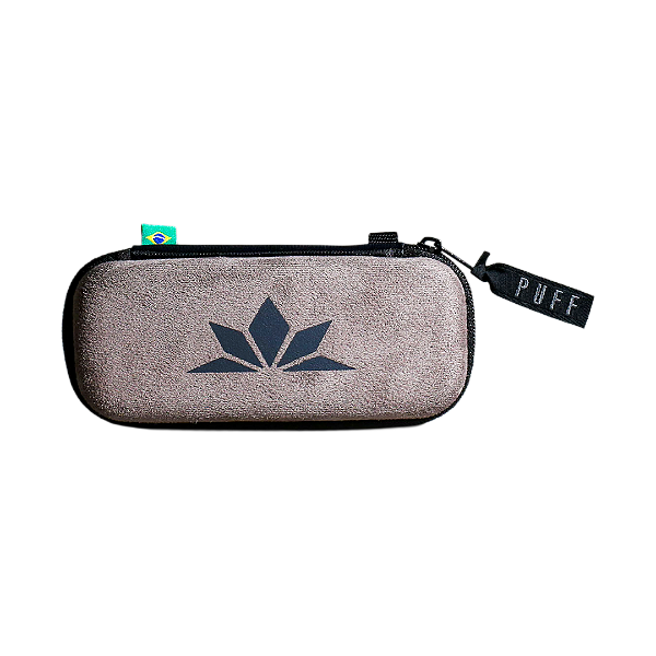 Case Puff Life Mini Street - Bege malhado