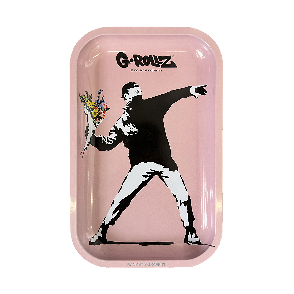 Bandeja de Metal G-Rollz Amsterdam Médio 27cm