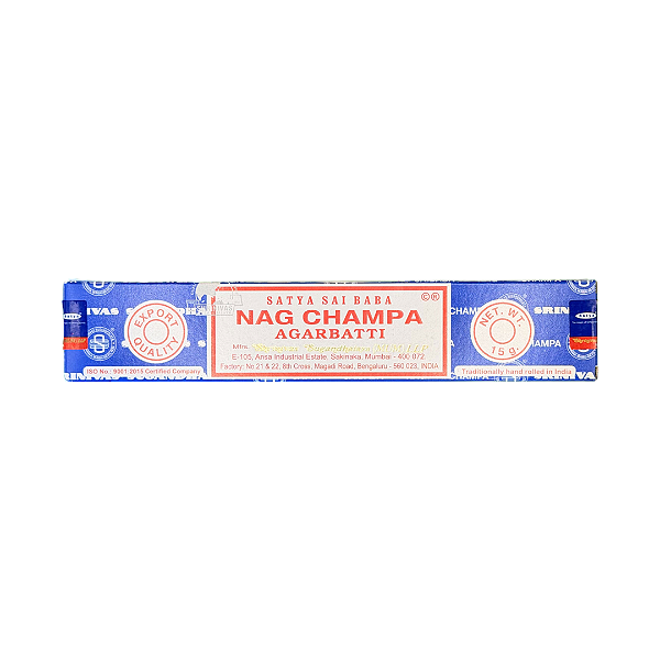 Incenso Satya Nag Champa Agarbatti 15g (12 Varetas)