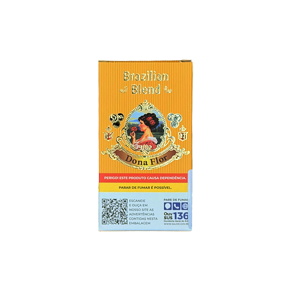 Charuto Dona Flor Puritos Brazilian Blend - Petaca com 10