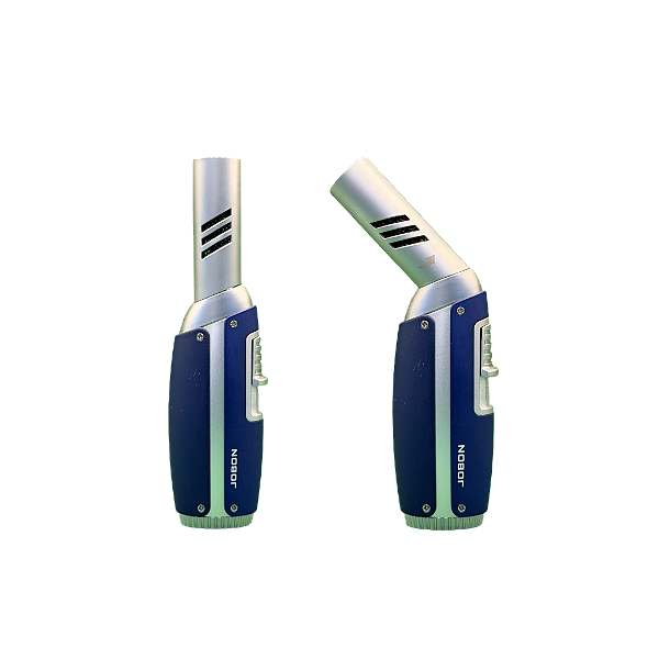 Maçarico Recarregável 1 Chama Bico Ajustável Jobon MS194