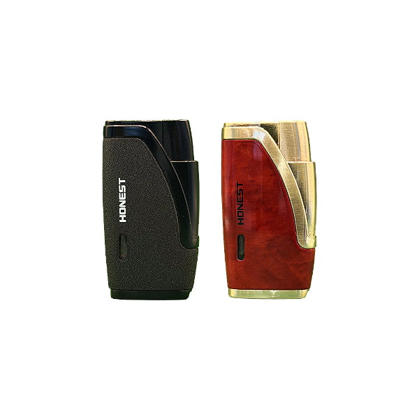 Isqueiro Maçarico 2 Chamas com Furador BCZ171 Honest