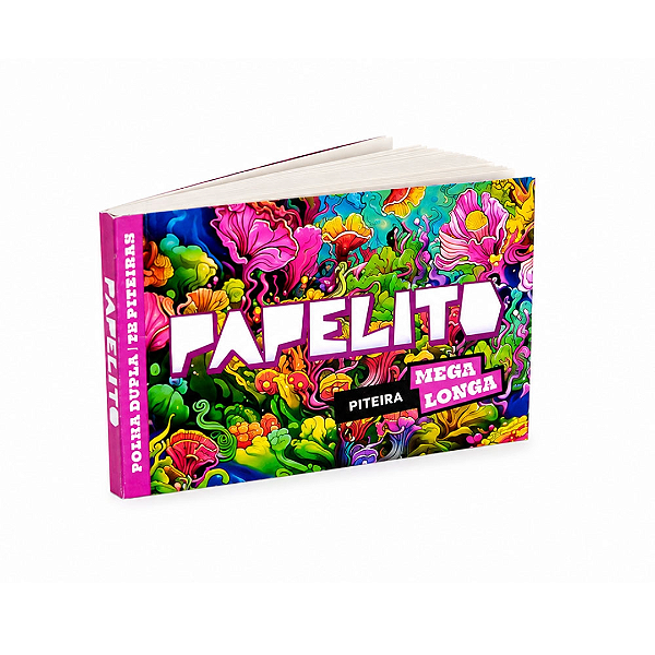 Piteira De Papel Mega Longa 4x5,5cm 72un Papelito