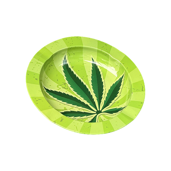 Cinzeiro de Metal Redondo 13,5 cm Hemp