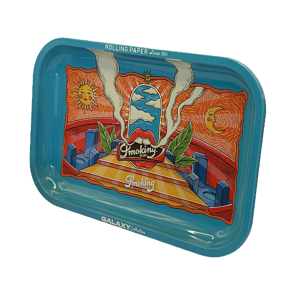 Bandeja de Metal Grande 19 × 29 cm Smoking Galaxy Collection