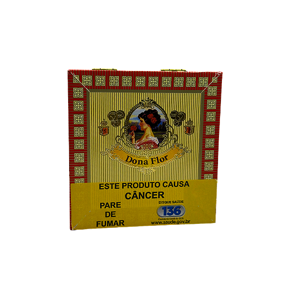 Charuto Dona Flor Rothchilde Claro - Caixa com 25