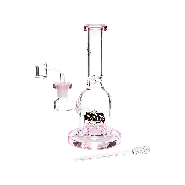 Bong Premium Top Hat 19cm Rosa Squadafum