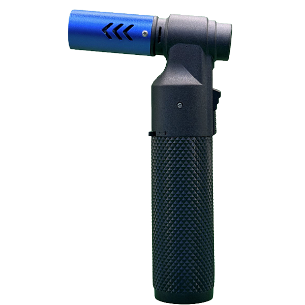 Isqueiro Maçarico de Mesa 1 Chama Honest BCZ541A Azul