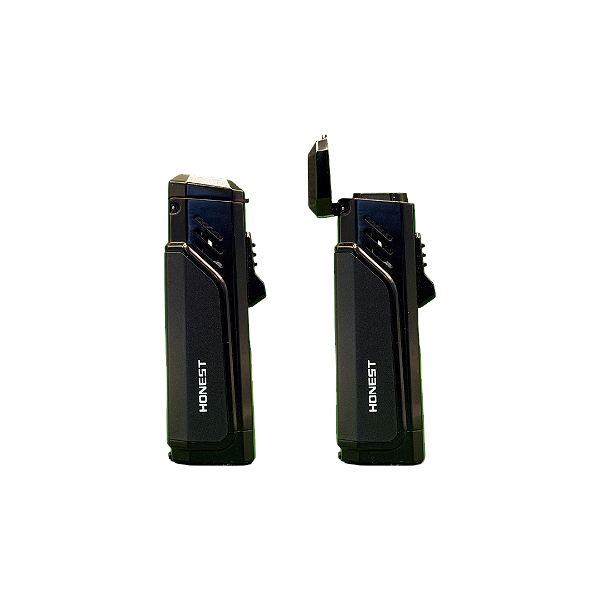 Maçarico Honest 3 Chamas com Furador BCZ784 Preto