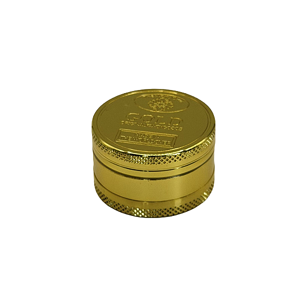 Dichavador Metal Gold 3 Partes 40x25mm