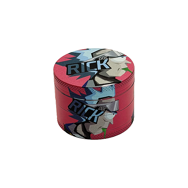 Dichavador Metal Rick and Morty 4 Partes 50x40mm Backwoods