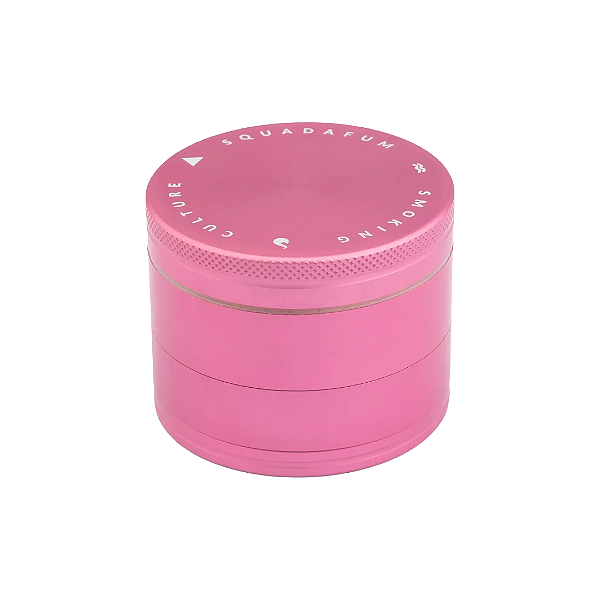 Dichavador Alumínio Pro 4 Circle 4 Partes 56x45mm Rosa Squadafum