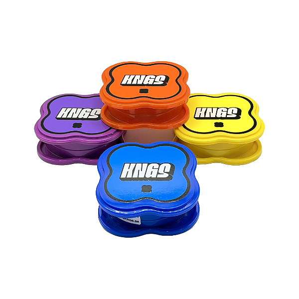 Dichavador Policarbonato Grande 3 Partes 70x23mm Kings