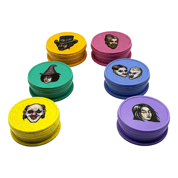 Dichavador Biodegradável 3 Partes 58x25mm Lion Rolling Circus