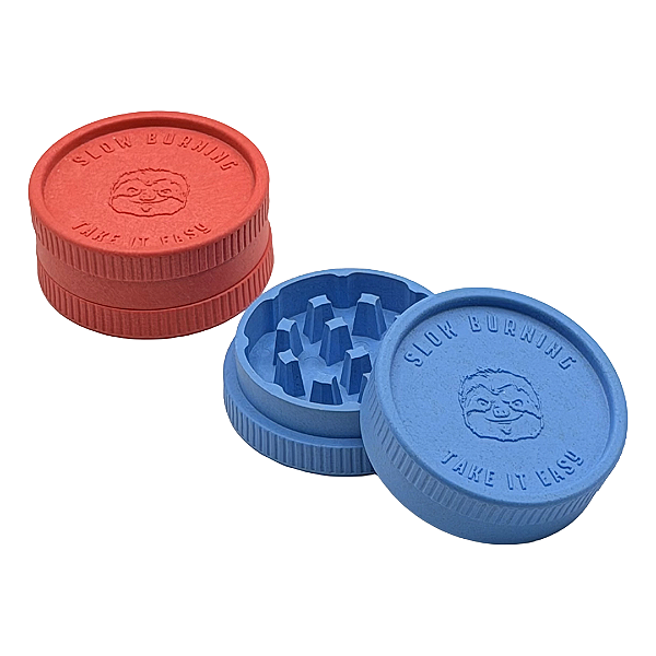 Dichavador Biodegradável Fibra de Cânhamo 2 Partes 55x25mm Slow Burning