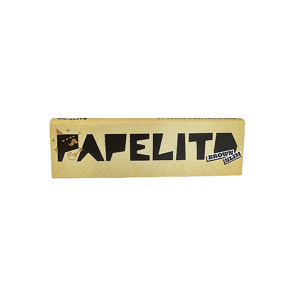 Seda De Papel Brown Slim 1/4 50un Papelito