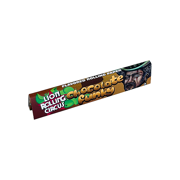 Seda De Papel King Size Chocolate Funky 33un Lion Rolling Circus (Chocolate)