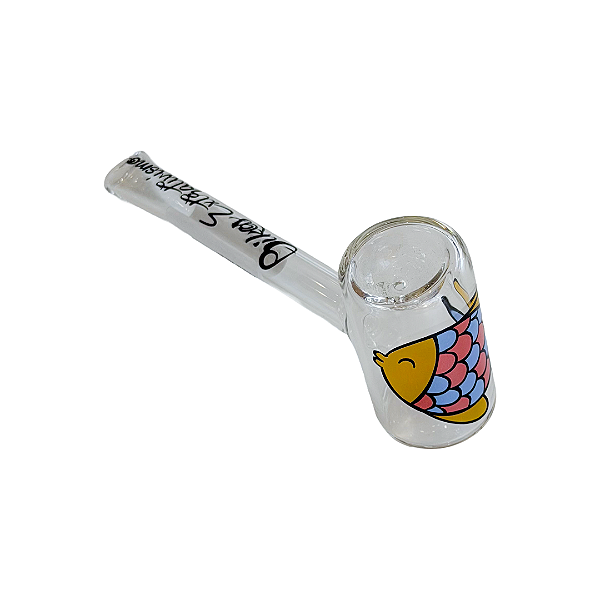 Pipe De Vidro 12cm Oikos Peixe