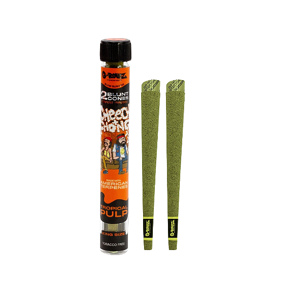 Blunt American Terpenos Cheech Chong Tropical Pulp Cone 2un G-Rollz