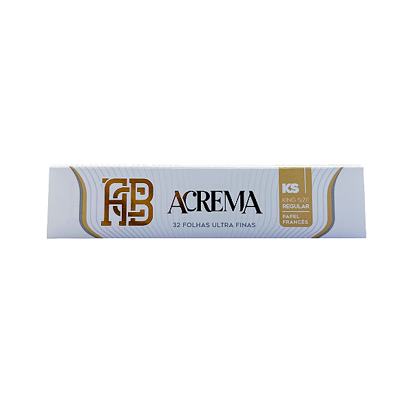Seda De Papel White King Size 110mmx44mm 32un Acrema