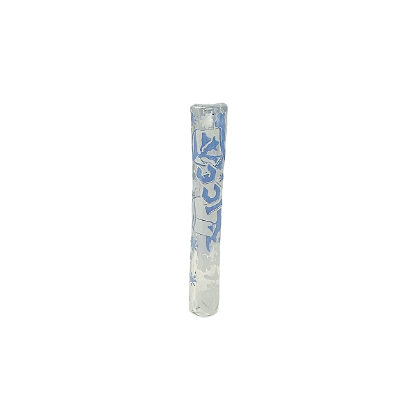Piteira De Vidro Pequena 50x5mm Bocal Achatado Oikos Ice