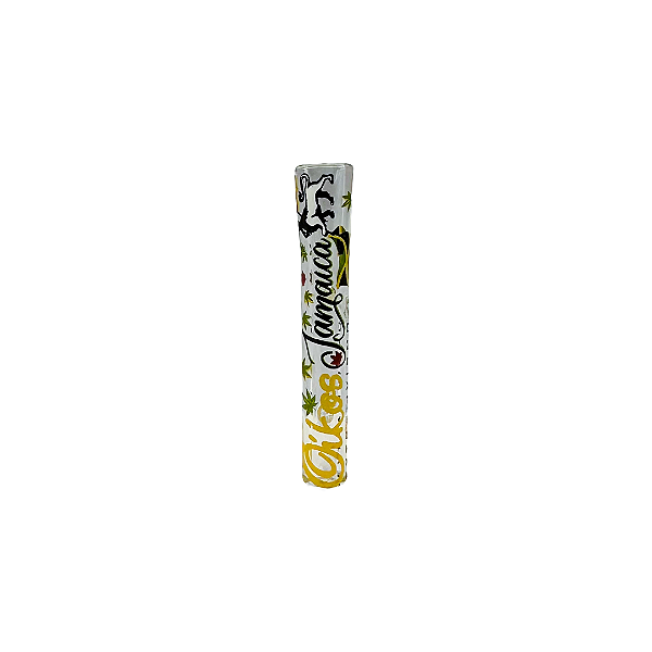 Piteira De Vidro Pequena 50x5mm Bocal Achatado Oikos Jamaica