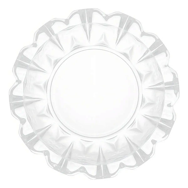 Cinzeiro de Vidro Sunshine 12x3cm Lyor