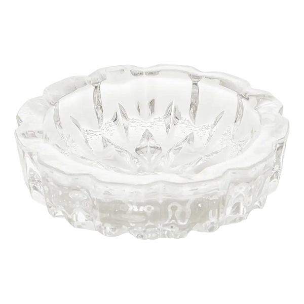 Cinzeiro de Vidro Sunshine 15cm Lyor