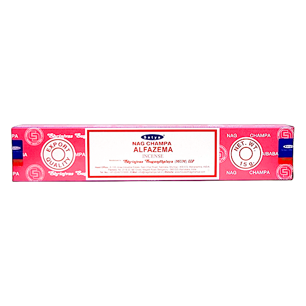 Incenso de Massala Satya Nag Champa Alfazema 15g