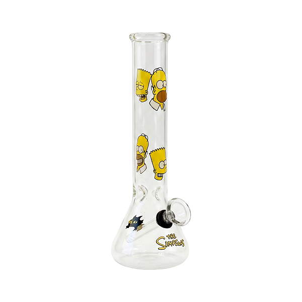 Bong De Vidro 20cm The Simpsons - Art Bong