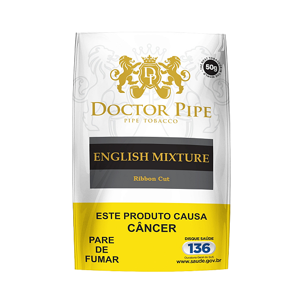 Fumo Para Cachimbo Bag 50g Doctor Pipe Aroma English Mixture