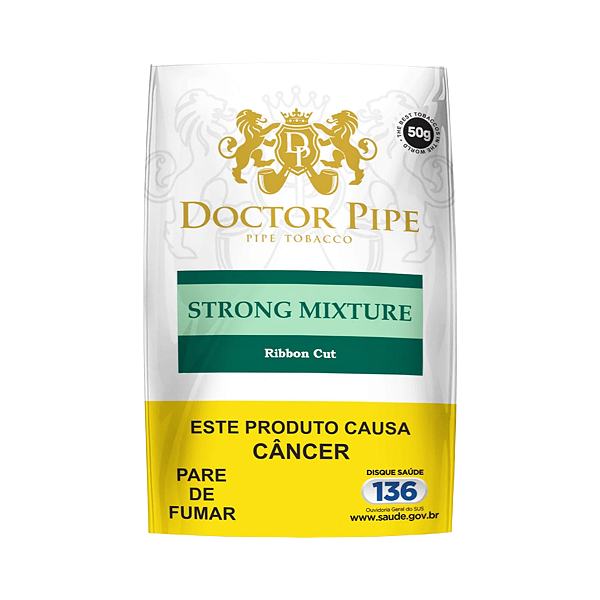 Fumo Para Cachimbo Bag 50g Doctor Pipe Aroma Strong Mixture