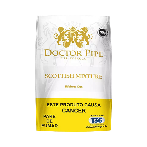 Fumo Para Cachimbo Bag 50g Doctor Pipe Aroma Scottish Mixture