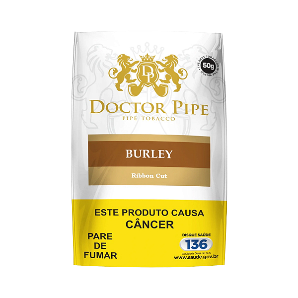 Fumo Para Cachimbo Bag 50g Doctor Pipe Aroma Burley