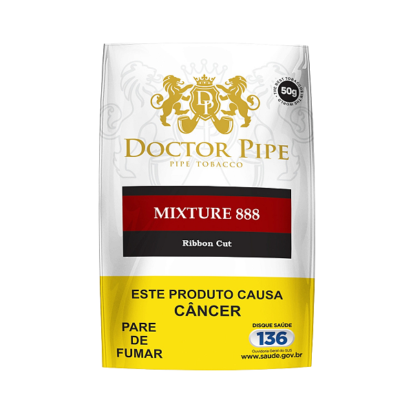 Fumo Para Cachimbo Bag 50g Doctor Pipe Aroma Mixture 888