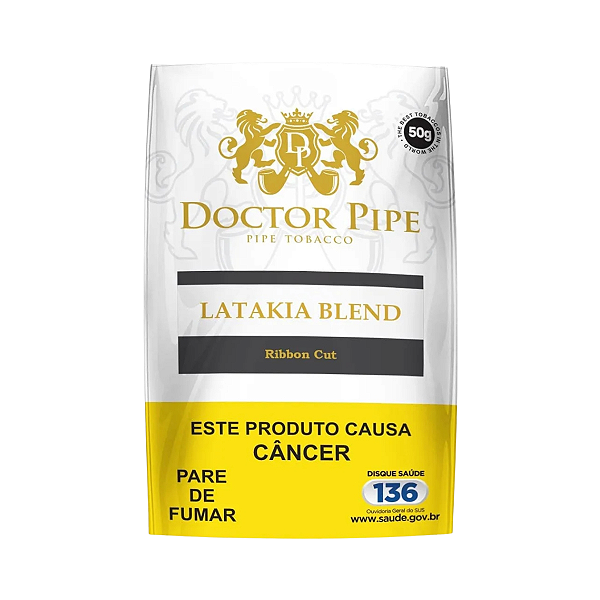 Fumo Para Cachimbo Bag 50g Doctor Pipe Aroma Latakia Blend