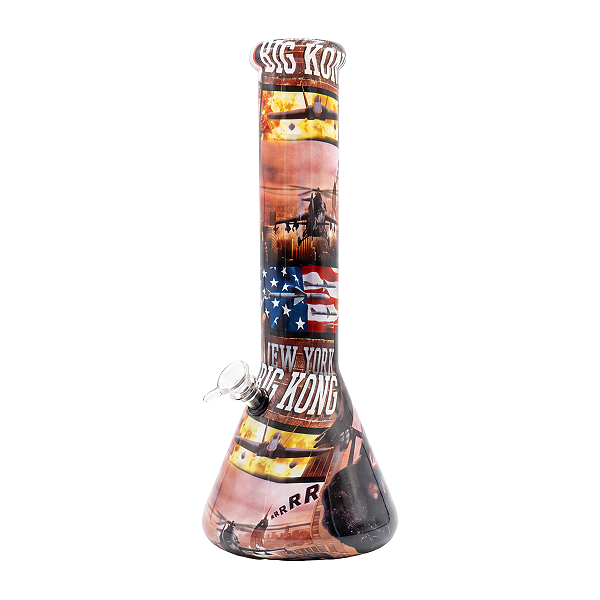 Bong de Vidro Borossilicato Grande 33cm Modelo 2