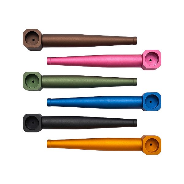 Pipe de Metal Classic Squadafum 10cm Alumínio High Grade