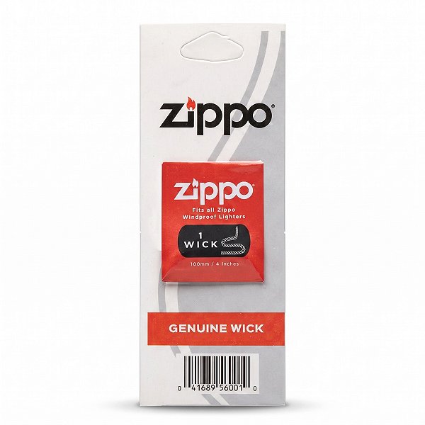 Pavio Original Zippo para Isqueiro com Cobre Wick 100mm